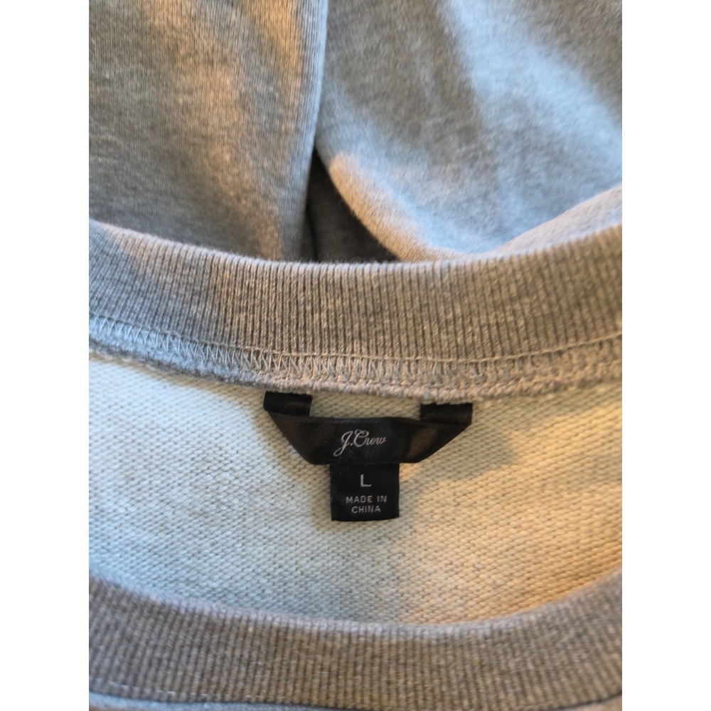 J Crew Jackson Hole Wyoming Sweatshirt Women's Large Destination Gray Graphic - Picture 3 of 4